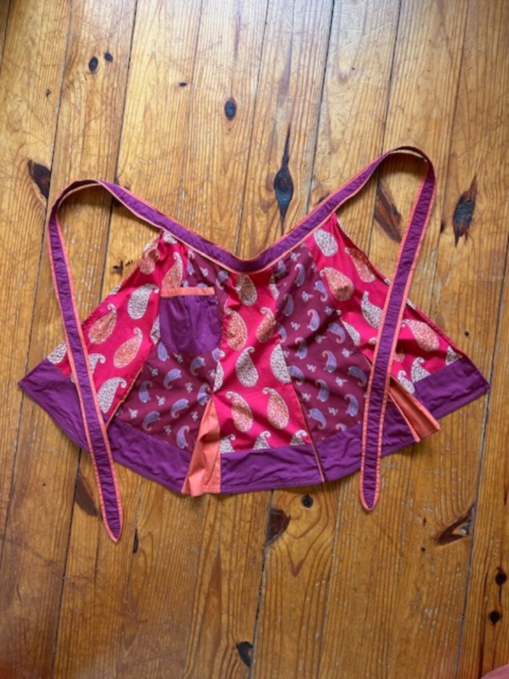 Vintage Anthropologie Paisley Apron